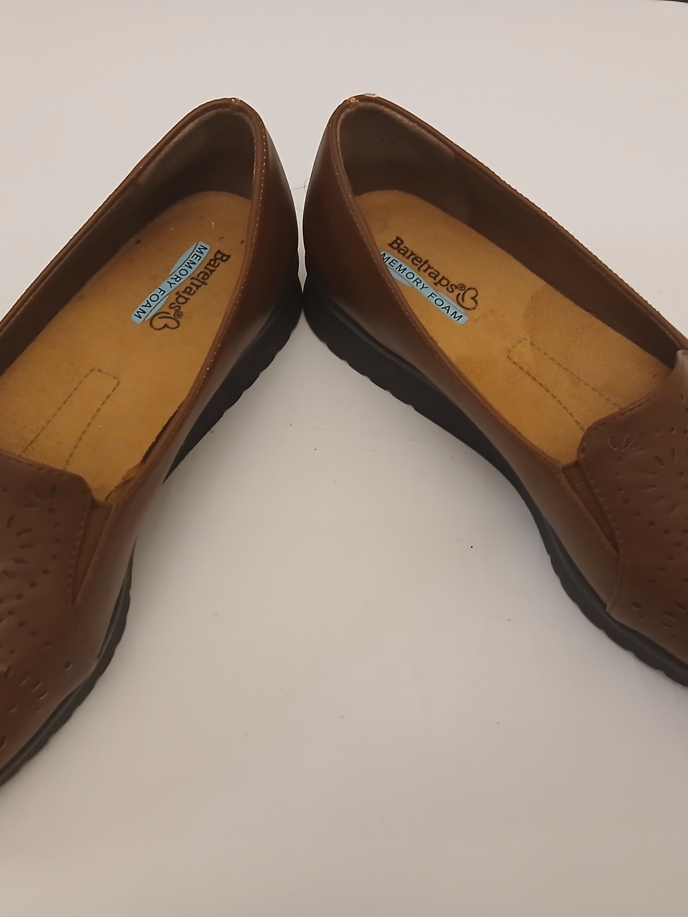 Baretraps Men’s Memory Foam Shoes in Brown